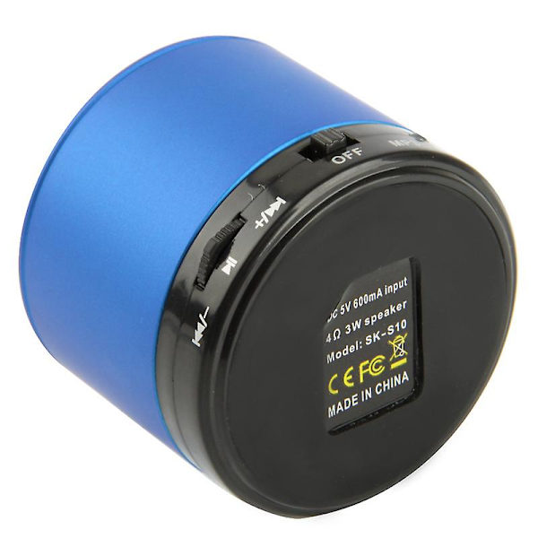 S10 Mini Bluetooth-högtalare Blue