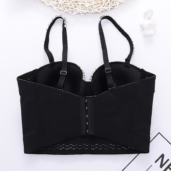 Exquisite Women Bras Push Up Bustier Crop Top For Women Corset Tank Vest