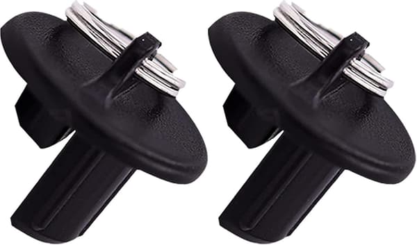 x8 Sorte Blinde Propper 20MM Rullegardin Tilbehør Udendørs Blinde Dele