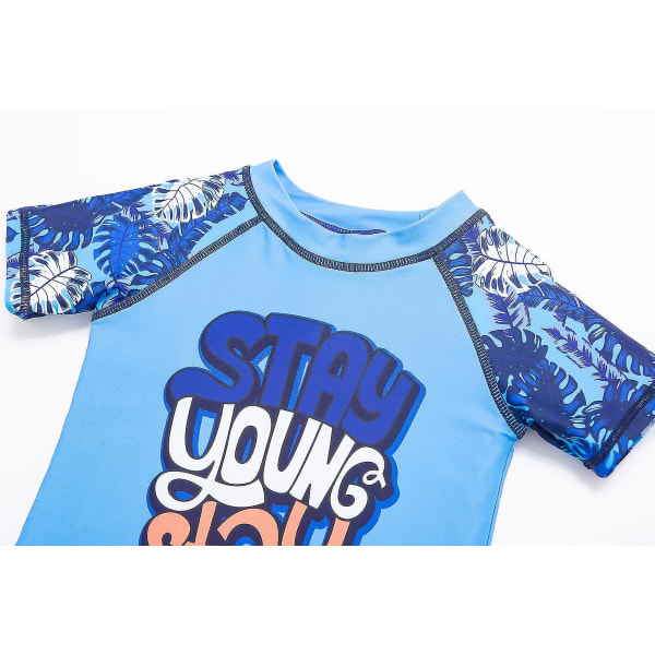Baby Boys Rash Guard Two Pieces Upf 50+ Solbeskyttelsesbadedragt (baby, lille dreng) 9-12 Months