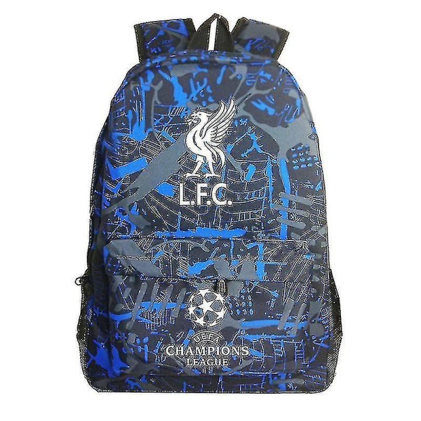 Graffiti Liverpool Uefa Champions League Skulderbag Fan Ryggsekk Student Skoleveske Oppbevaringspose