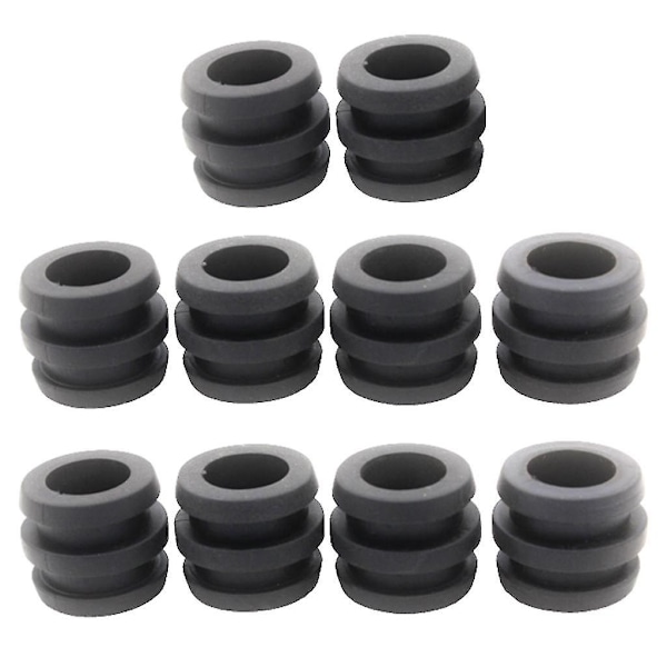 10 stk. 16mm bordfodboldbordstang-kofangerpuffer til bordfodbold