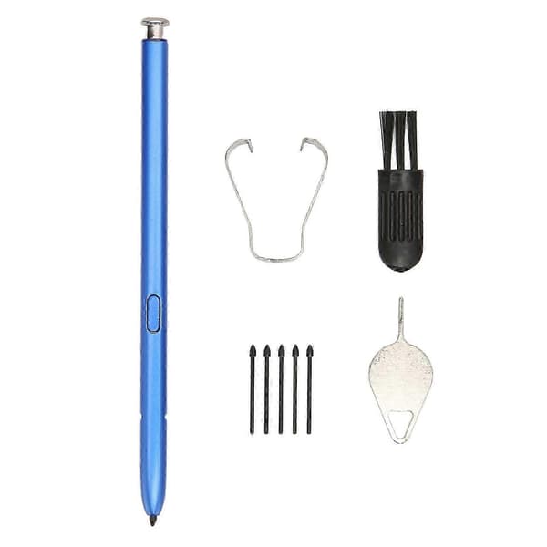 Stylus Stylus Stylus Taktile Erstatningstupper Pinsett for Galaxy Note 10 Lite Blå