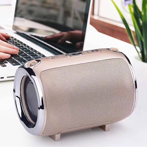 Skrivbords Bluetooth-kompatibel högtalare Sound Bar 1200mah inbyggt batteri
