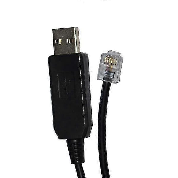 USB til RJ11 RJ12 6p4c adapter seriell kontrollkabel Eqmod-kabel for - Mount PC for håndkontroll Cabl