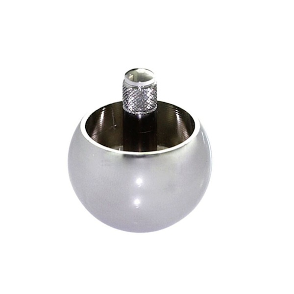 1 st Metall Flip Over Top Tippie Spinning Top Högpolerad Metall Top
