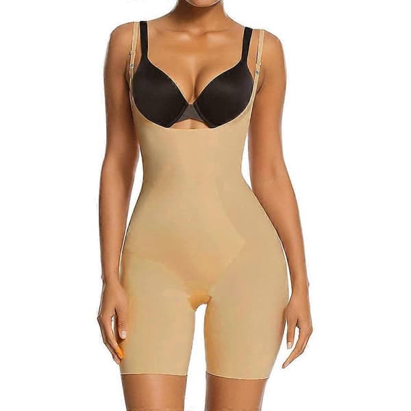 Body Shaper för Kvinnor Magekontroll Slimmande Bodysuit Kroppsformare Complexion S