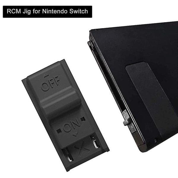 Rcm Jig, Rcm Clip Tool Short Connector For Switch Joy-con Black