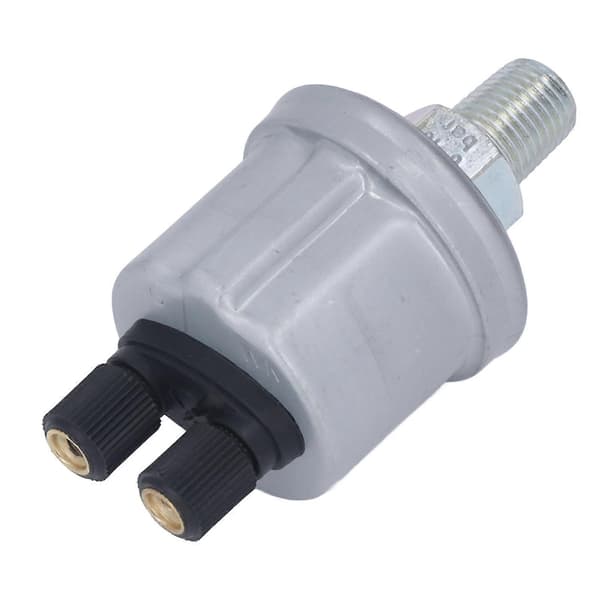 Olietryksensor 1/4 NPT 0 til 10 bar motorolietryktransducer til VDO dieselgenerator mat dobbelthoved