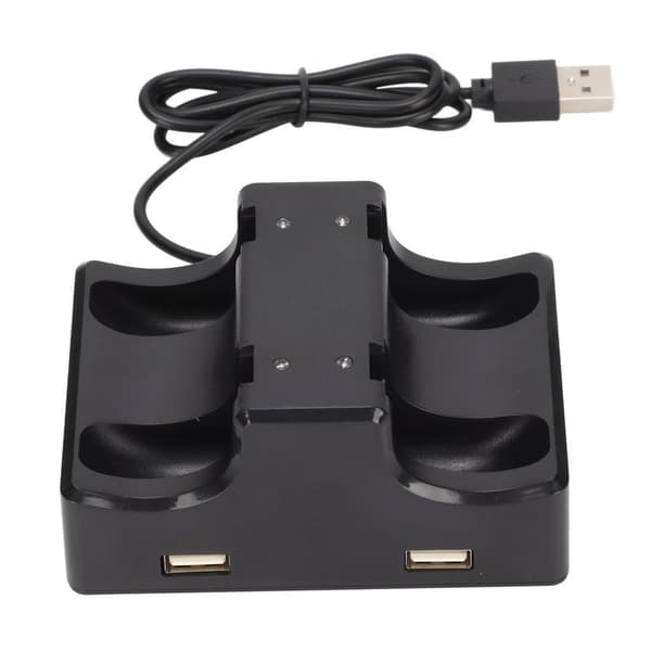 Ladestation til Switch Joycon 4 i 1 ladedock til Joycon med LED-indikator