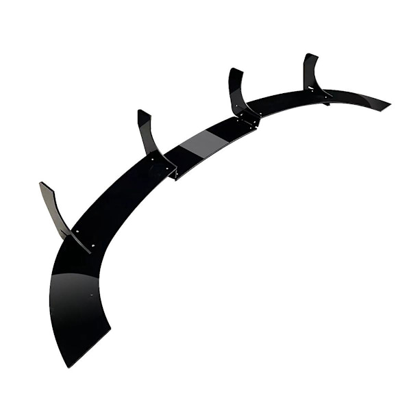 Bakre Diffusor Spoiler Lip Skydd Splitter Karosseri Kit Tillbehör för Golf Mk5 R32