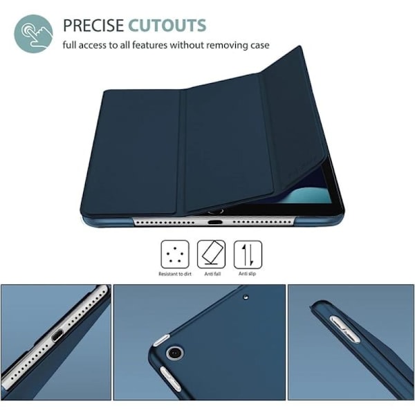 ProCase iPad 10.2 Cover iPad 9th Generation, Hard Shell Blue