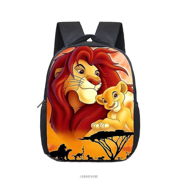 12 tommers Disney Løvenes Konge Simba Skolevesker Barnehage Barn Skolesekk Tegneserie Jenter Gutter Ryggsekker Mochila 32