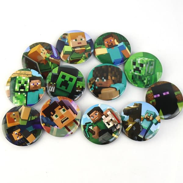 12-pack Minecraft Märke Ornament