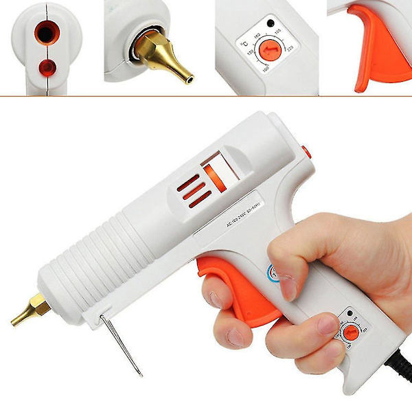 Justerbar temperaturlim pistol verktyg