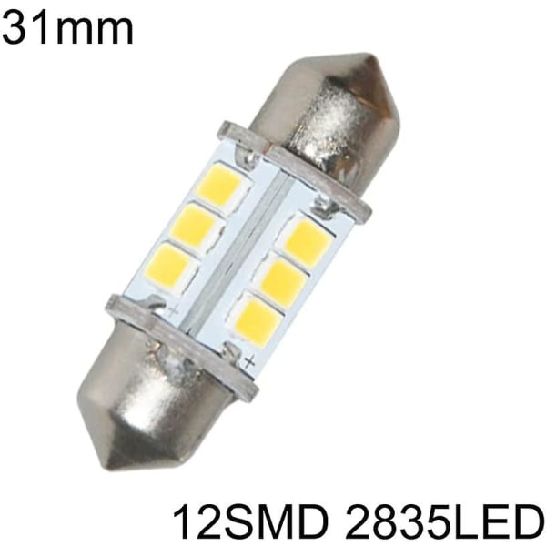 Piao Marine Led Vaihtopolttimo Veneen Valopolttimot Super Kirkas 12 Voltti 32 Mm Polttimot Veneen Navigointivaloihin Veneen Ankkurin Valo Kansivalot Keulavalo