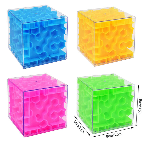 3D-minne Sekvensiell Maze Ball Puslespill Lekegaver For Barn Voksne