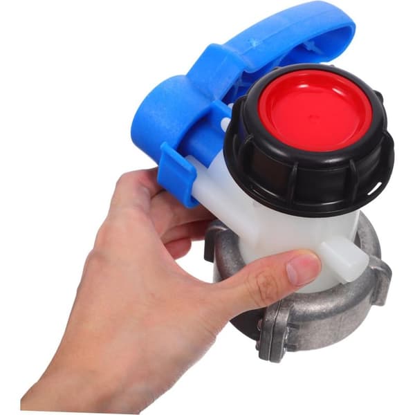 Adapter til IBC vandtank kugleventilbeslag til IBC-beholder ventilforbindelse til vandbeholder Blue