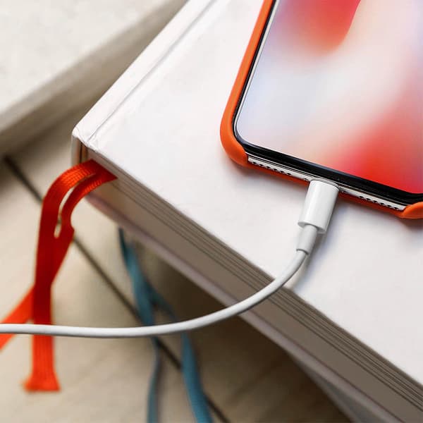 USB-C Kabel til Lightning Lading og Synkronisering Hurtiglading Resistent Silikon 1m White