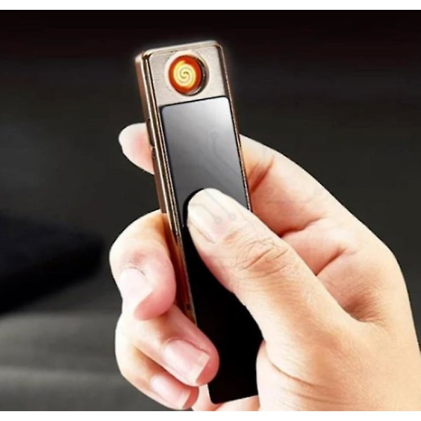 Windproof Usb Arc Lighter, Giger Lighter, Slim Profile Coil Lighter