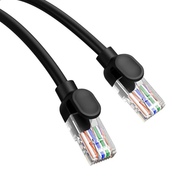 BASEUS 2 m Cat5 RJ45 Netværkskabel Sort