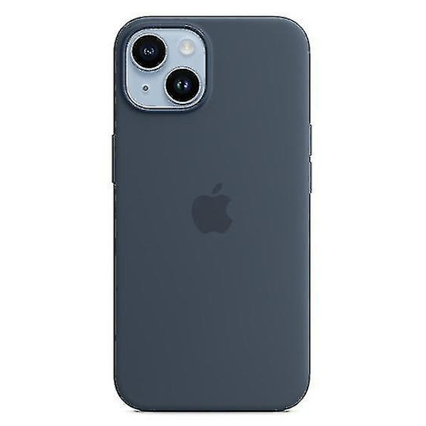 Silikonfodral för iPhone 14-yu Storm Blue
