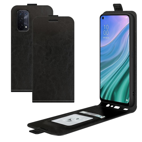 Pystysuuntainen case ja korttipaikka Oppo A54 5G/A93 5G/A74 5G/OnePlus Nord N200 5G:lle