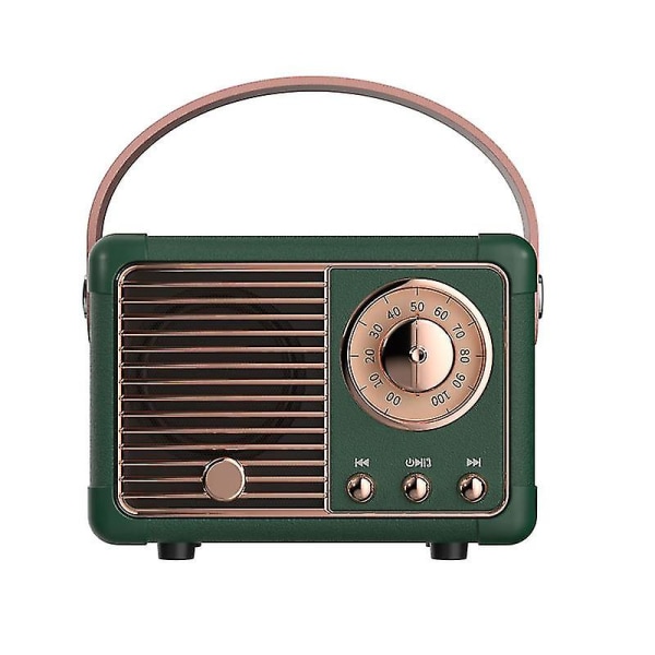 Luova retro langaton Bluetooth-kaiutin Mini kannettava matkapuhelin Subwoofer ulkoilma Sma