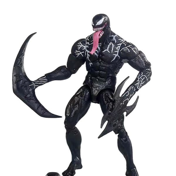 Venom Spider-Man Actionfigur Leksak Yamaguchi Marvel Legends Serie Samlarmodell Med Utbyteskit