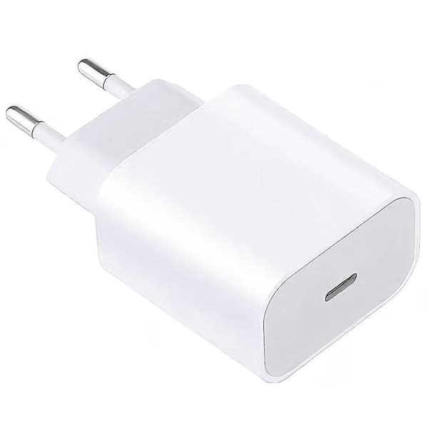 iPhone-laddare - Strömadapter - 20W USB-C - Snabbladdare