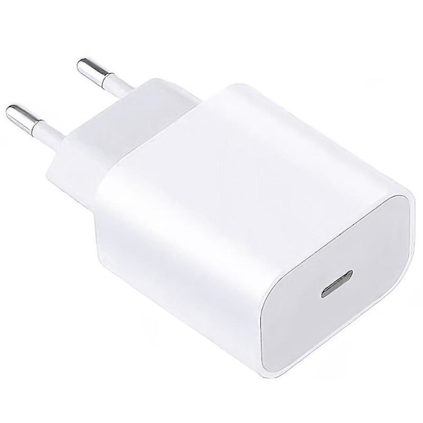 Oplader til iPhone - Strømadapter - 20W USB-C - Hurtigoplader