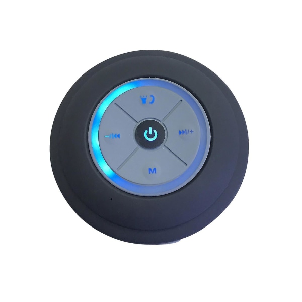 Bærbar Bluetooth-høyttaler Trådløs vanntette dusjhøyttalere for telefon Bluetooth Subwoofer Håndfri bilhøyttaler