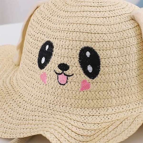 Solhatt Rolig Bucket Hat Bred Brätte Sommar Solskydd Hatt Barn Hopvikbar Strandmössa Söt Fiskarehatt UPF 50 Utomhus Solskyddsmedel