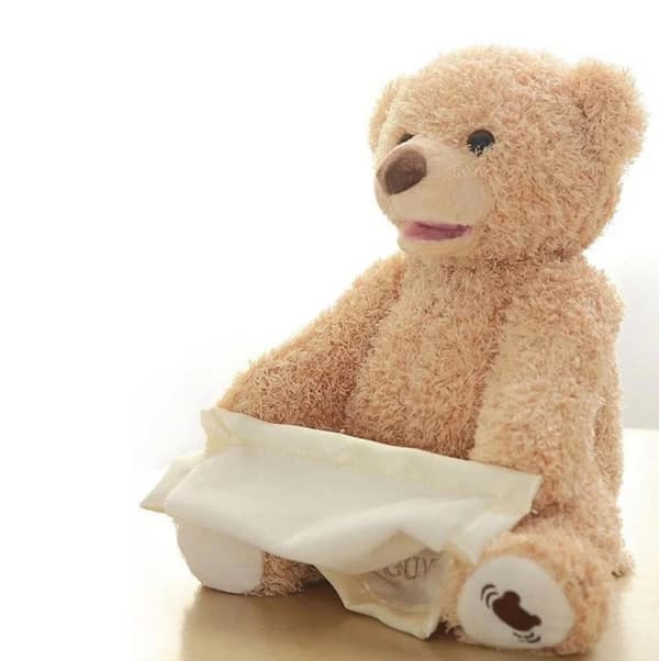 Titte-bøh Bamse - 30 cm - Talende
