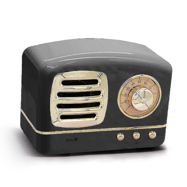 Retro Radio Bluetooth Højttaler, Vintage Radio- Greadio Fm Radio Gave