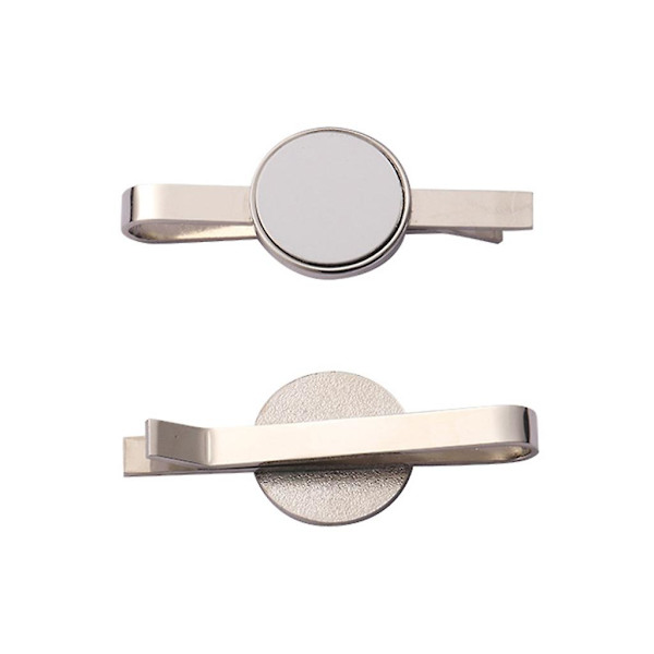 Sublimering Tom Tie Clip Män Koppar Slips Bar Mode Slips Tillbehör