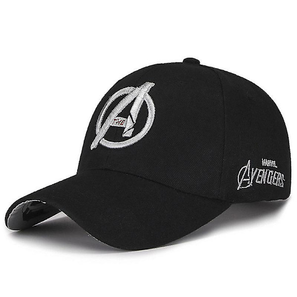 Marvel The Avengers Baseball Cap Visor Brim Snapback Sport Hats Black D