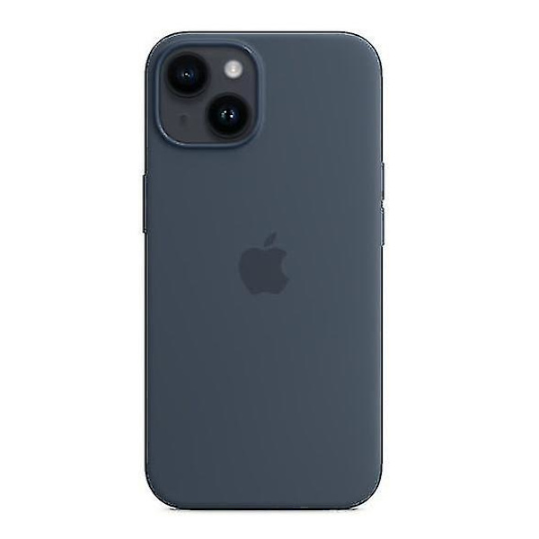 Silikon deksel til iPhone 14-yu Storm Blue