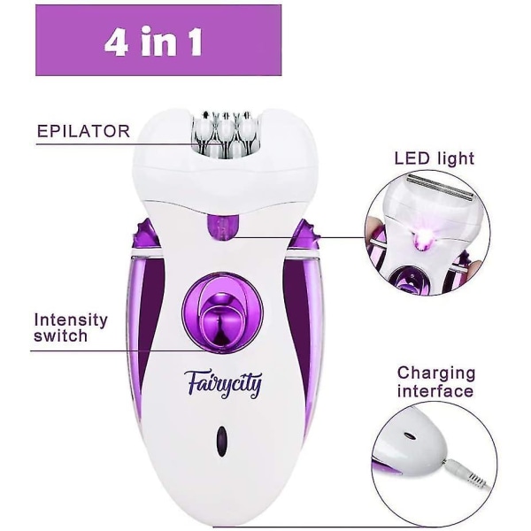 Heilwiy elektrisk epilator-barbermaskin for kvinner