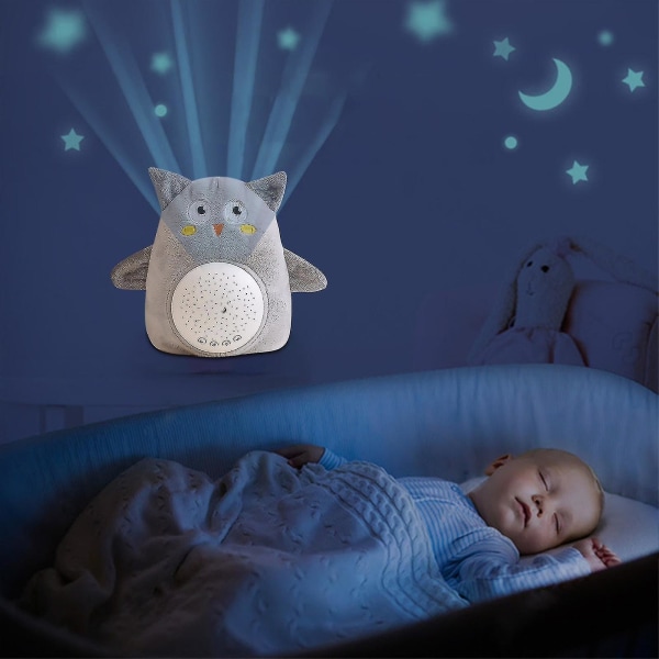 Musikprojektor Docka Leksaker Baby Barn Komfort Plysch Doll Present för barn