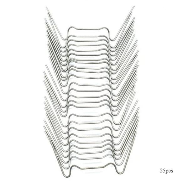 25/50 st W-typ/Z-typ växthusklämmor multifunktionella fästklämmor för växthusglasrutor W 25pcs