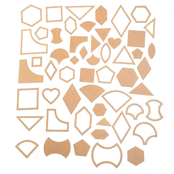 27 st/set Skräddarsydda syverktyg Quilting Patchwork Linjaler Hantverk Diy Handgjorda Till