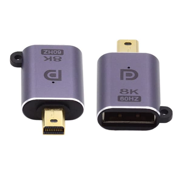 DP DisplayPort - Mini DisplayPort 1.4 -sovitin 8K 60Hz Sininen size 11