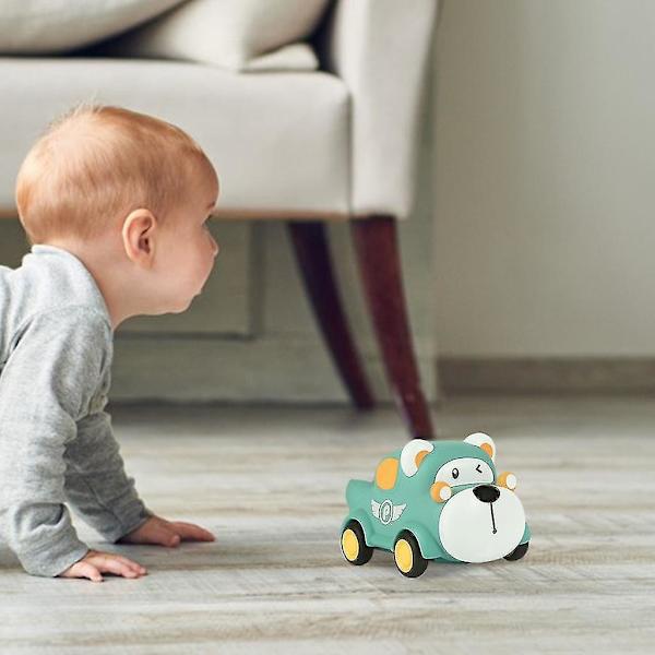 Baby Toddler Leke Push Go Bil Truck Tegneserie Kjøretøy Truck Bjørn