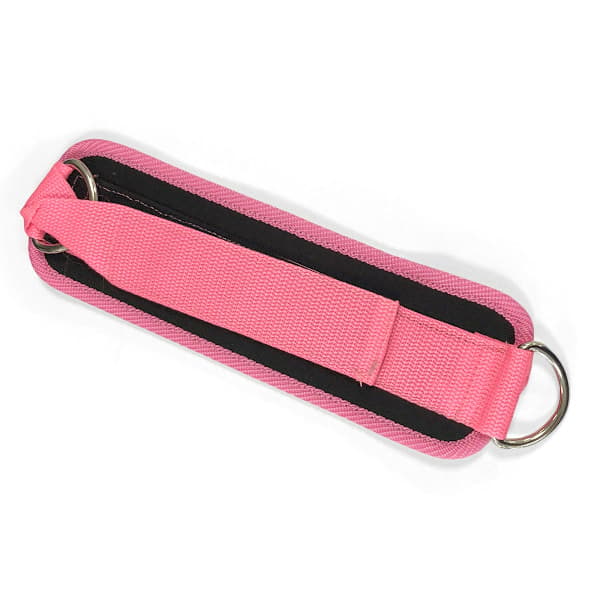 Ankle Strap for Strength Training with Cable Machines Pink Pink Pink Pink