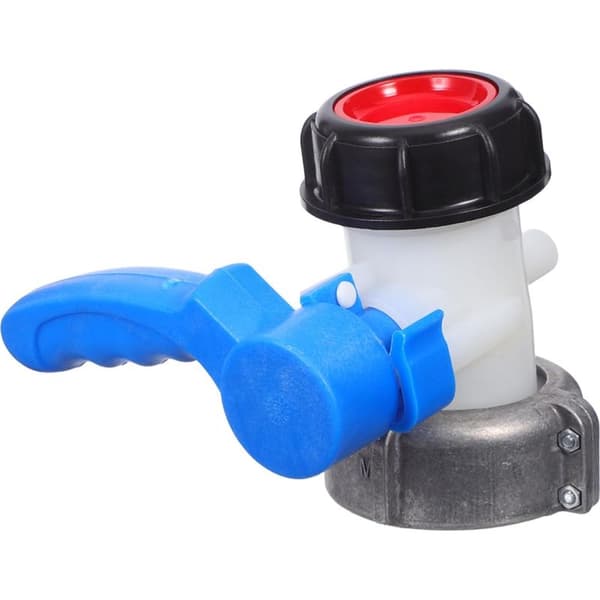 Adapter til IBC vandtank kugleventilbeslag til IBC-beholder ventilforbindelse til vandbeholder Blue
