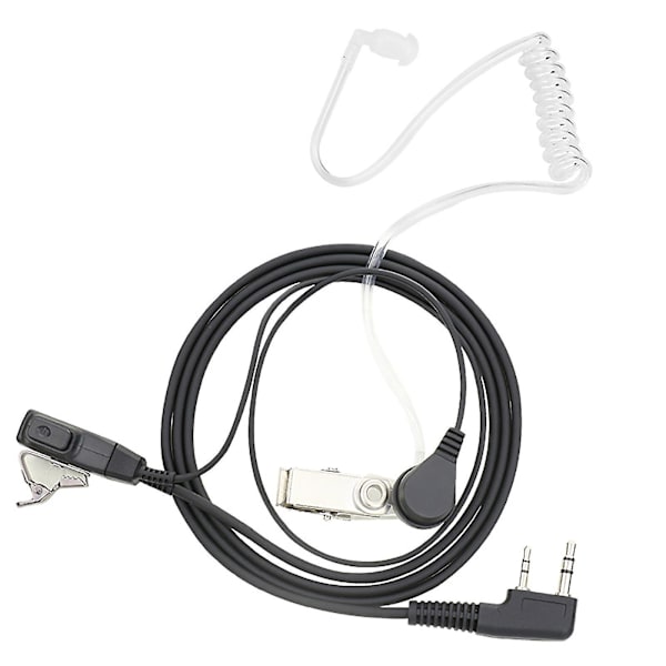2-stifts Ptt-mikrofonhörlurar för Kenwood Tyt Uv5r, Uv5ra, Uv5rb, Uv5rc, Uv5rd