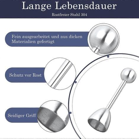 Eierkpfer Eierffner Ägg, Cracker Äggseparator