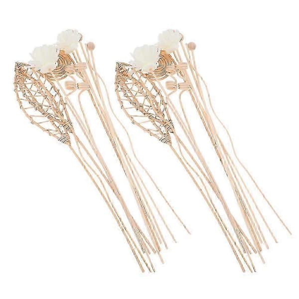 Diffuserpinde Rattan Aromaterapi Reed Diffuserpinde til hjemmet 24 stk.