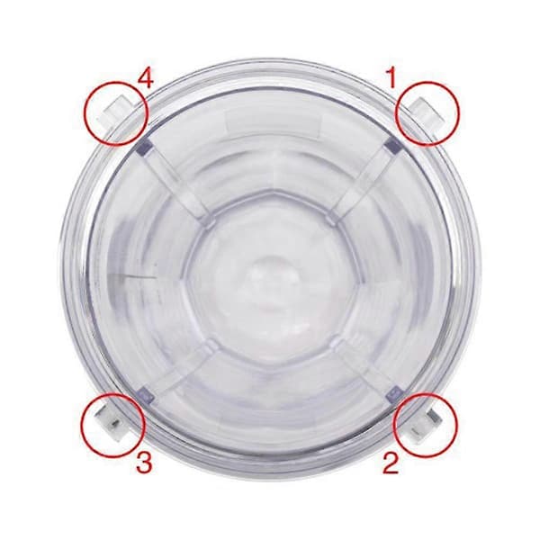 for Ninja, 2 24Oz kopper med To-Go, 7-finnet blad, for Ninja Auto IQ BlackClear